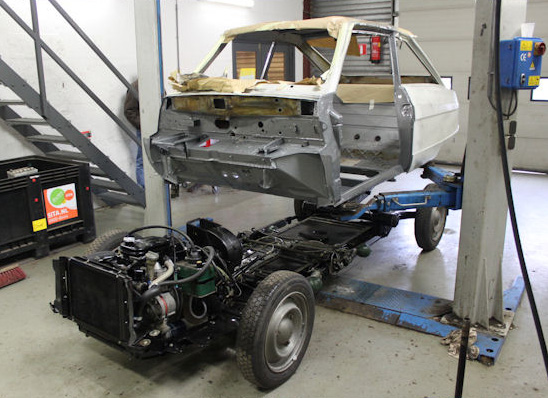 Voortgang restauratie M35 No. 473 Voortgang restauratie M35 No. 473