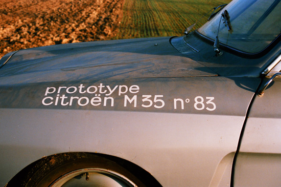 Prototype Citroen M35 no.83 bijna opgeknapt